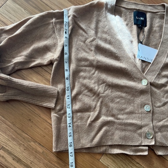 NWT LE ORE Palermo Cashmere Cardigan Size M - Picture 9 of 11